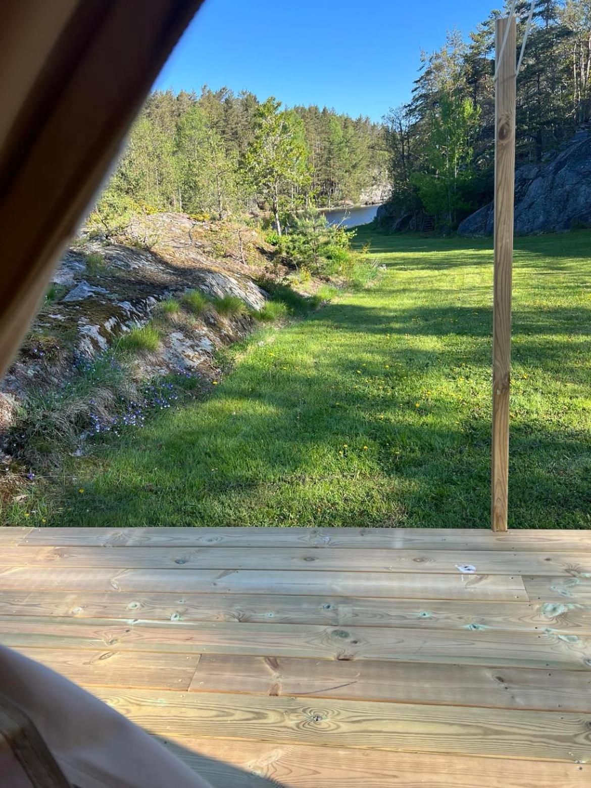 Hommen Gard Glamping Hotel Risør Exterior foto